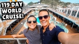 119 Day Cruise AROUND THE WORLD | MSC Magnifica Full Ship Tour