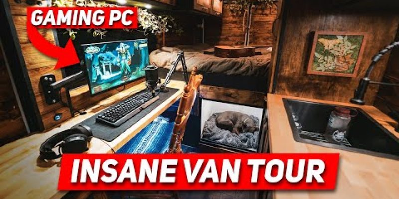 The Ultimate VANLIFE GAMING Van Tour
