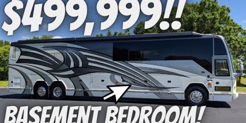 TOUR AND TEST DRIVE OF 2007 PREVOST FEATHERLITE COACH