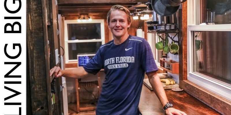College Student Builds Outstanding DIY $15,000 Tiny House For Debt Free Living