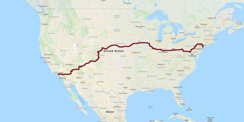 California to New York: A Complete Road Trip