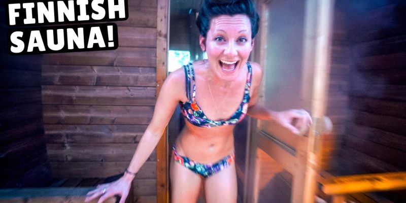 We Tried the FINNISH SAUNA (rolling in the snow)