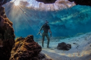 Found Crystal Clear Swimming Spot in Florida! (Beware Alligators)