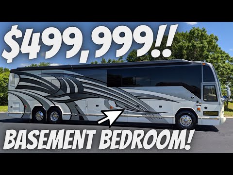 TOUR AND TEST DRIVE OF 2007 PREVOST FEATHERLITE COACH